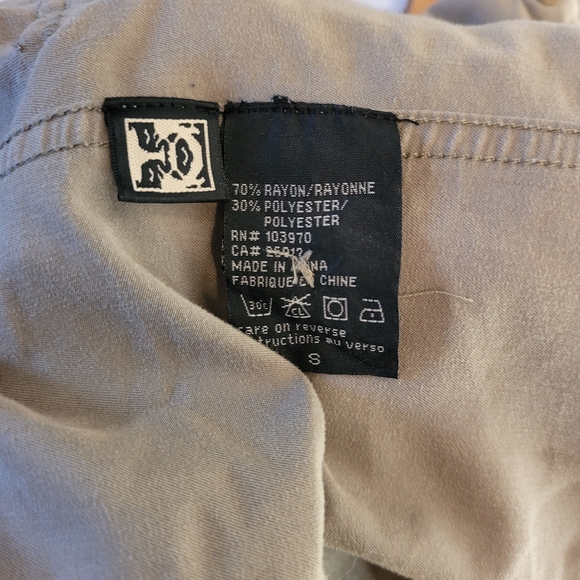 Obey propaganda full zip military styke utility green jacket - size small - Picture 5 of 7